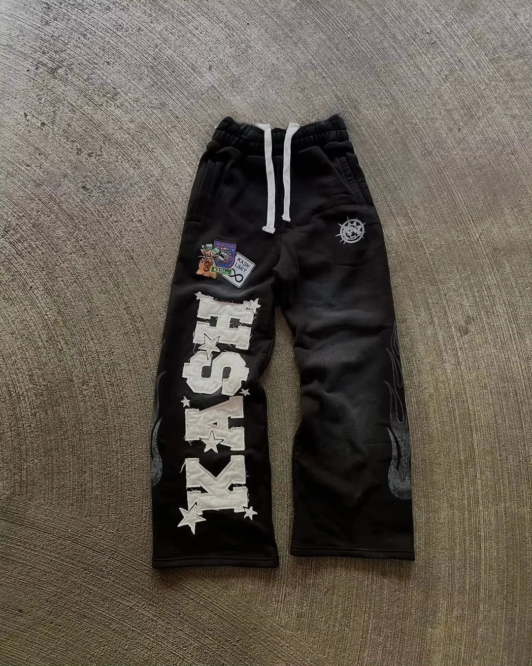 2026 Summer Fashion Retro Gothic Punk Style Men's 3D Printed Sports and Leisure Straight Leg Pants Street Wear Men's Loose Pants